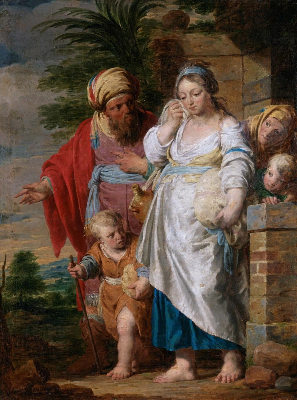 Pieter Jozef Verhaghen - La cacciata di Agar e Ismaele, M van Museum Leuven, Lovanio